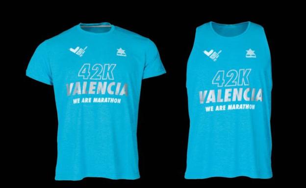 Camiseta de hombre del Maratón de Valencia 2019. 