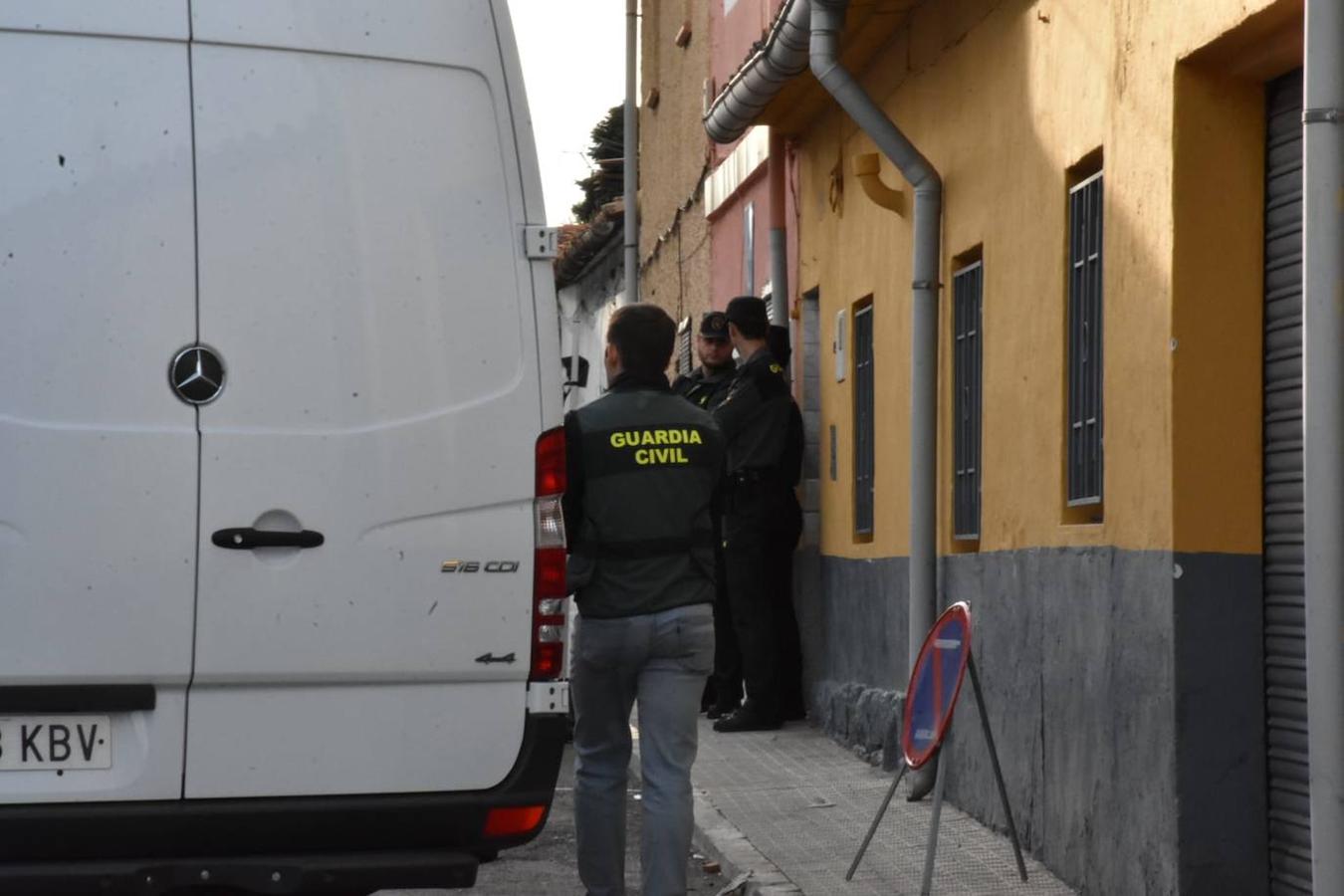 Registro de la casa de Manuel del sospechoso de la desaparición de Marta Calvo 