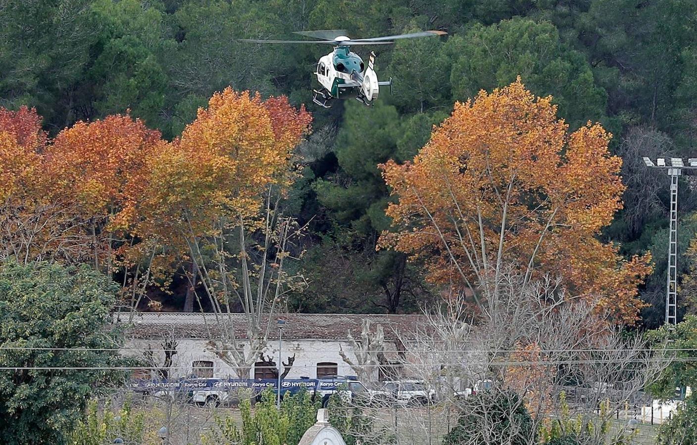 La Guardia Civil prosigue la búsqueda de la joven Marta Calvo. 