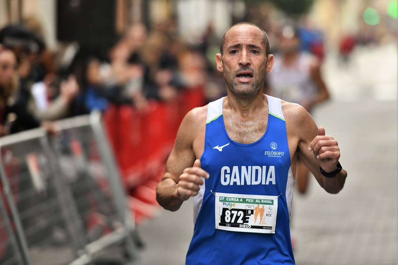 Carrera popular en el Raval de Gandia 2019.