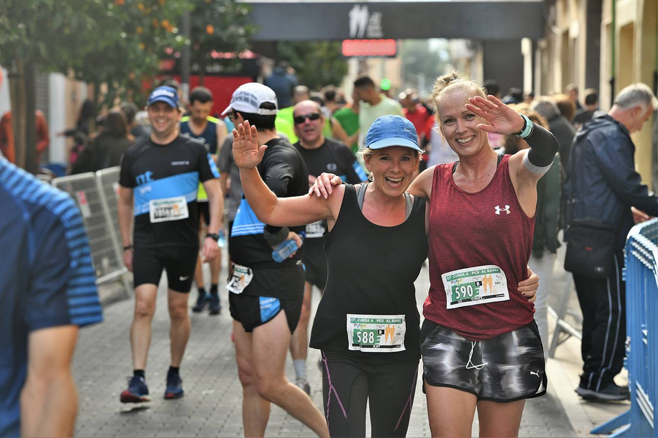 Carrera popular en el Raval de Gandia 2019.