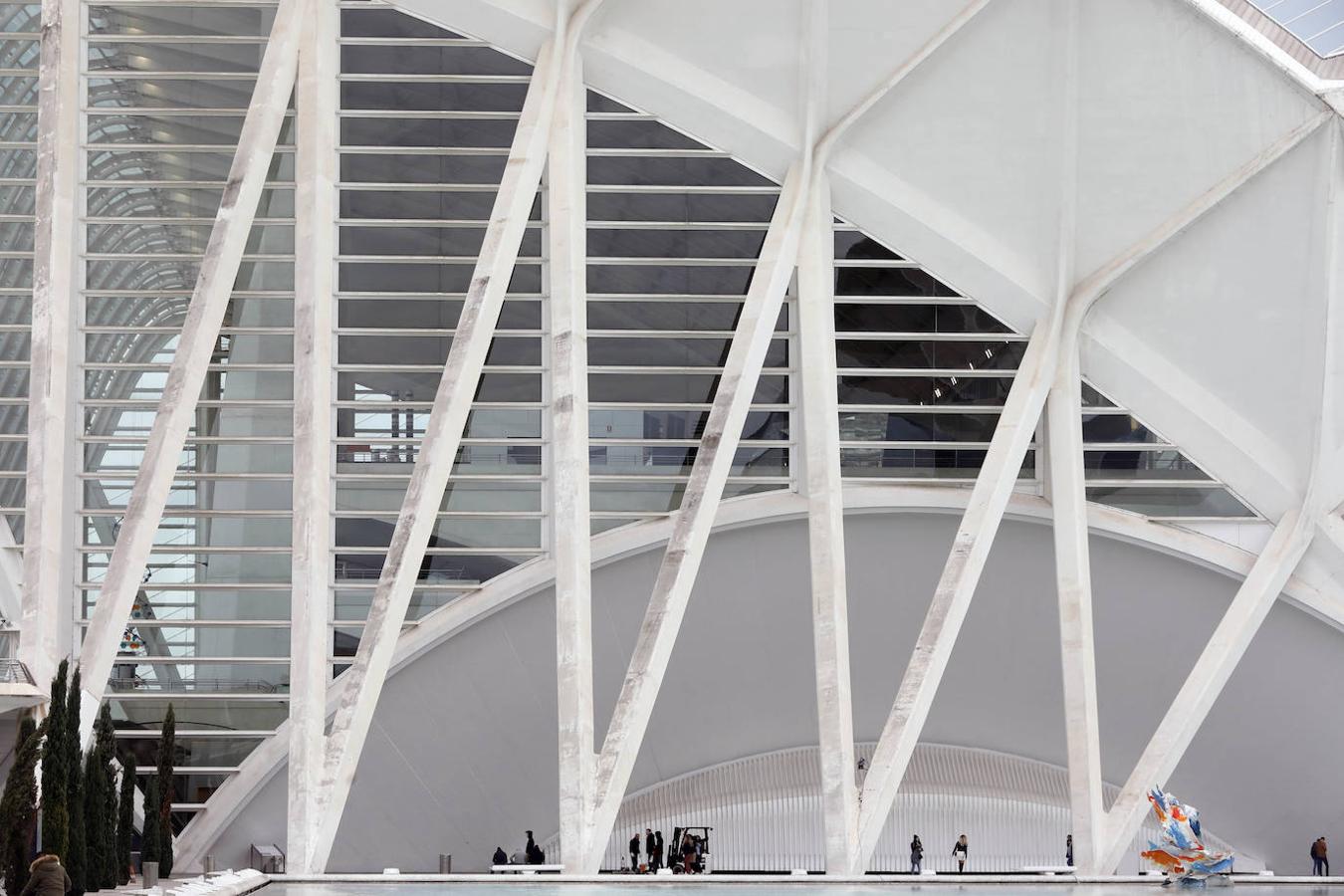 Fotos: Suciedad y falta de pintura afean la Ciudad de las Ciencias