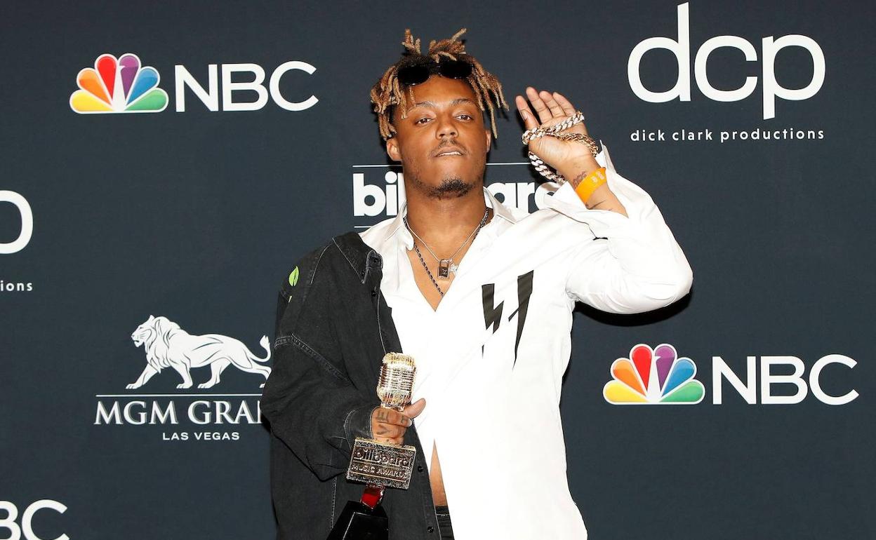 El rapero Juice Wrld durante la ceremonia de entrega de los premios Billboard Music Awards. 