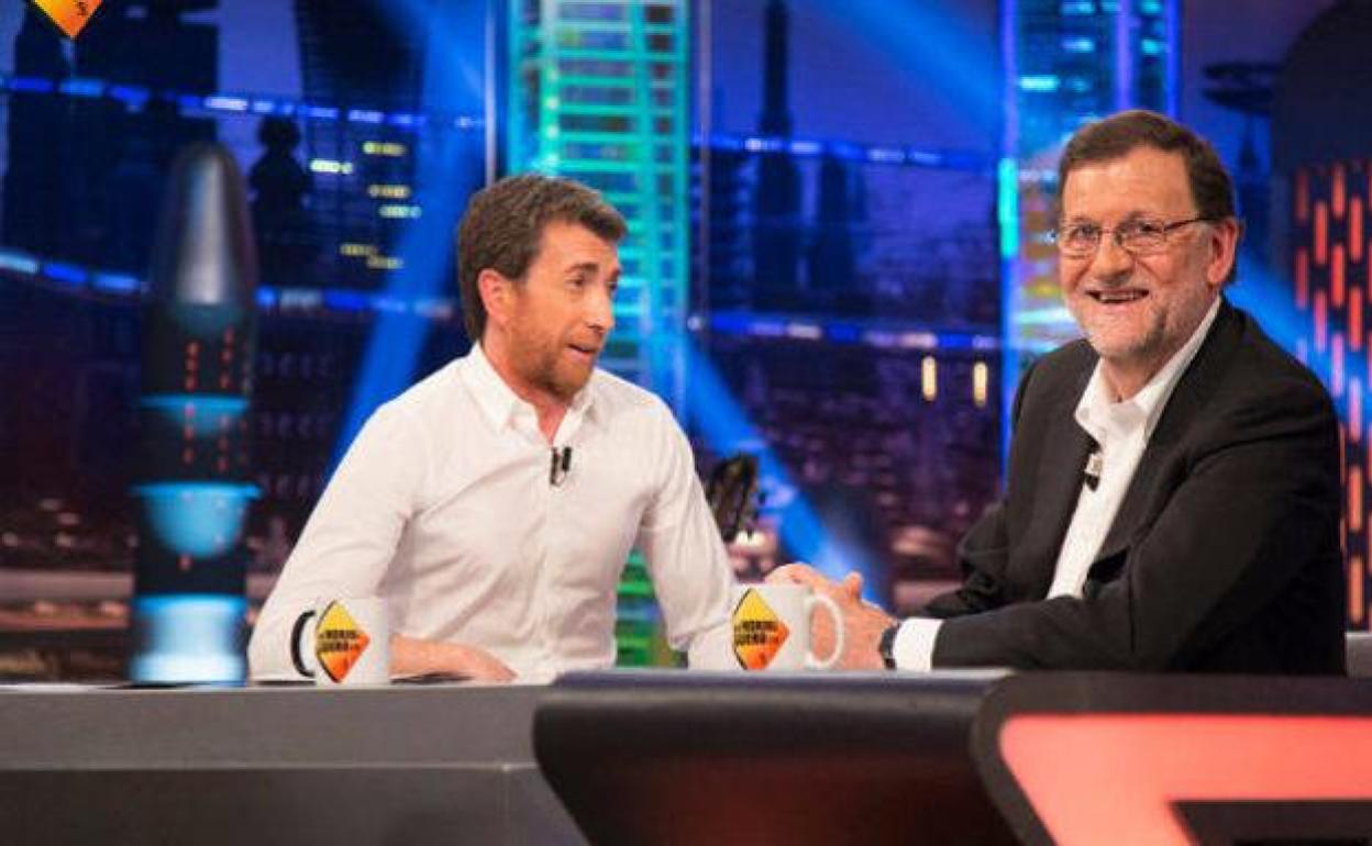 Mariano Rajoy en su última visita a 'El Hormiguero'.