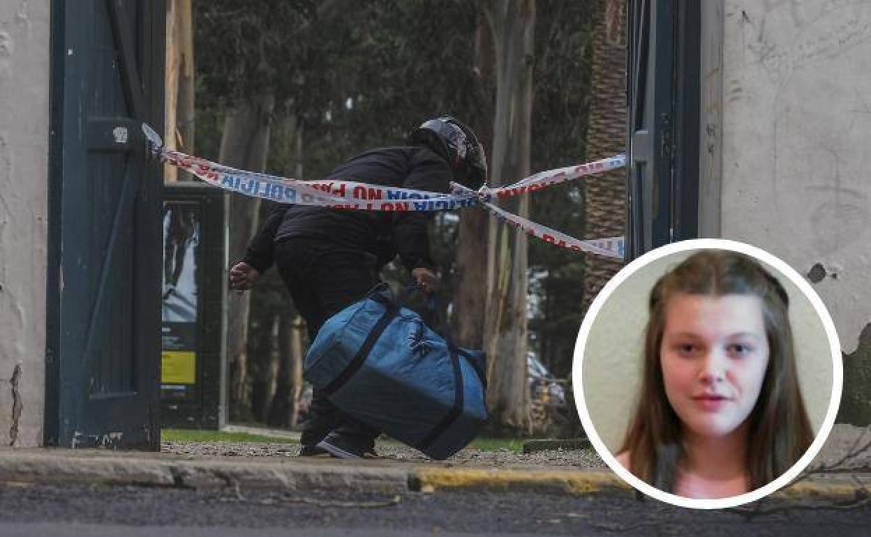 Parque de Santander cerrado para buscar a la niña desaparecida.