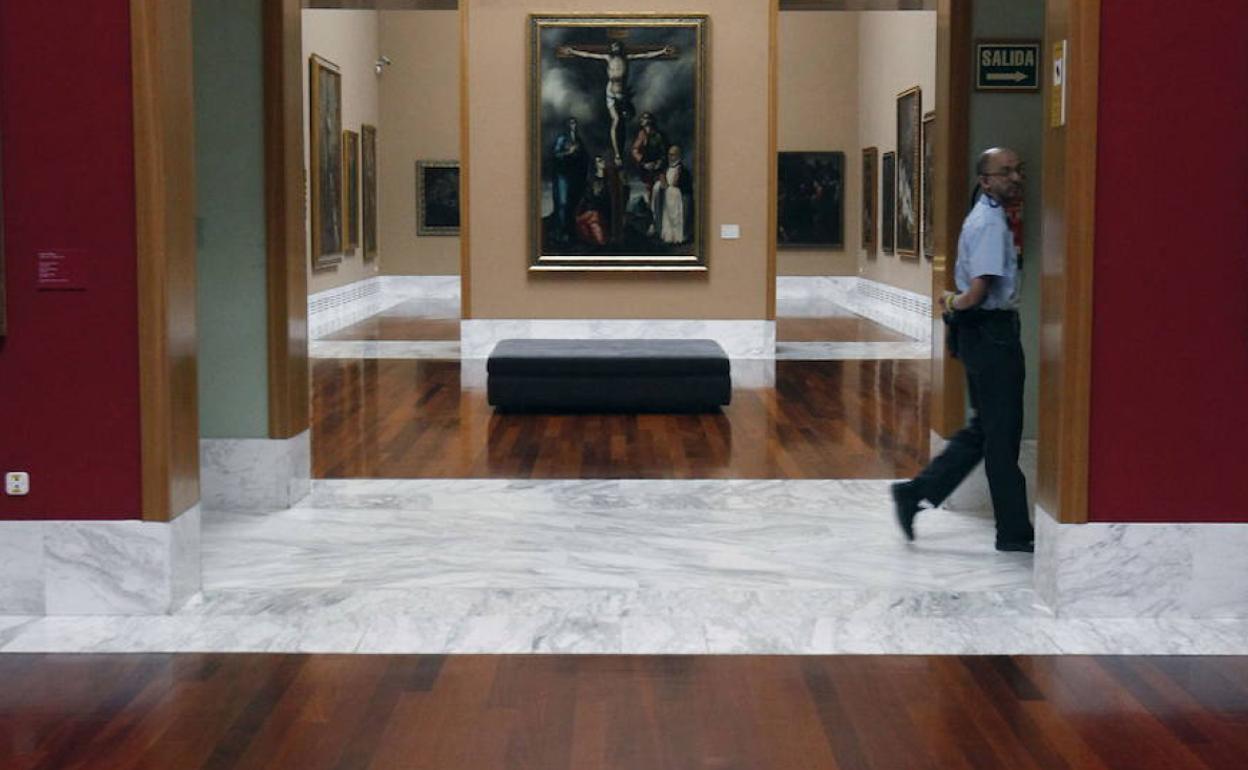 Una sala del Museo de Bellas Artes de Valencia. 