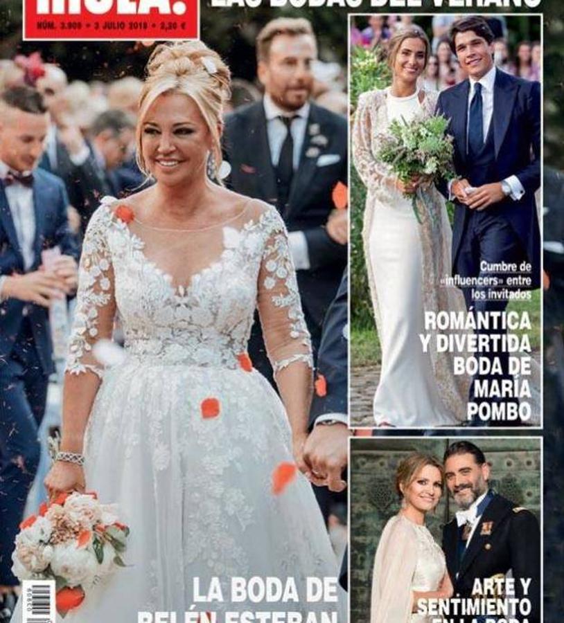 Belén Esteban ha protagonizado este 2019 la que sin duda pasará a la historia como 'la boda del año'. La colaboradora de televisión se casó en junio con Miguel Marcos.