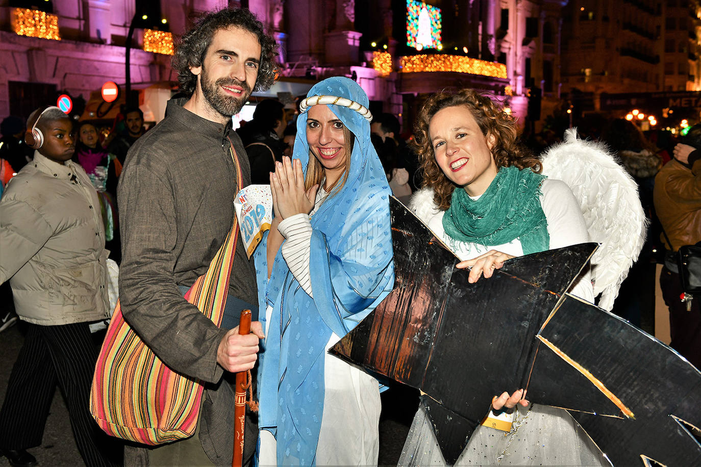 Corredores populares han despedido este lunes 30 el año 2019 con la carrera de San Silvestre de Valencia.