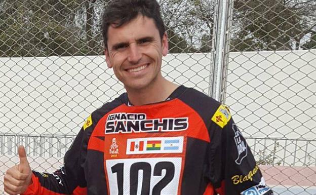 Nacho Sanchis, en el Dakar