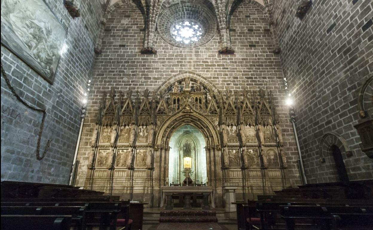 Capilla del Santo Cáliz de la Catedral de Valencia. 