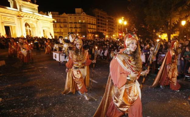 Cabalgata de Sus Majestades de Oriente.