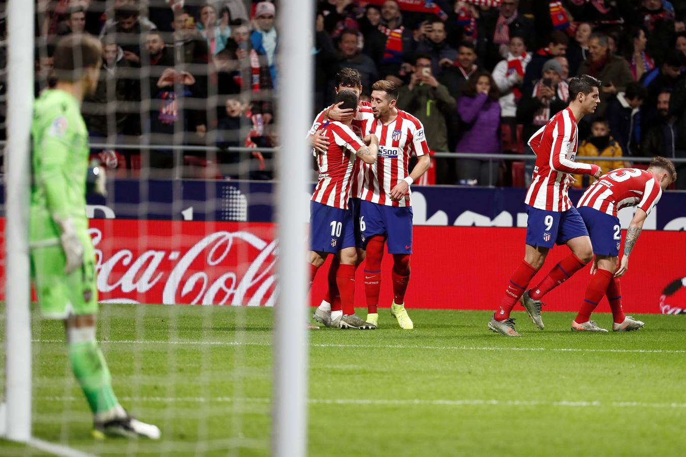 Las mejores imágenes del Atlético de Madrid-Levante UD.