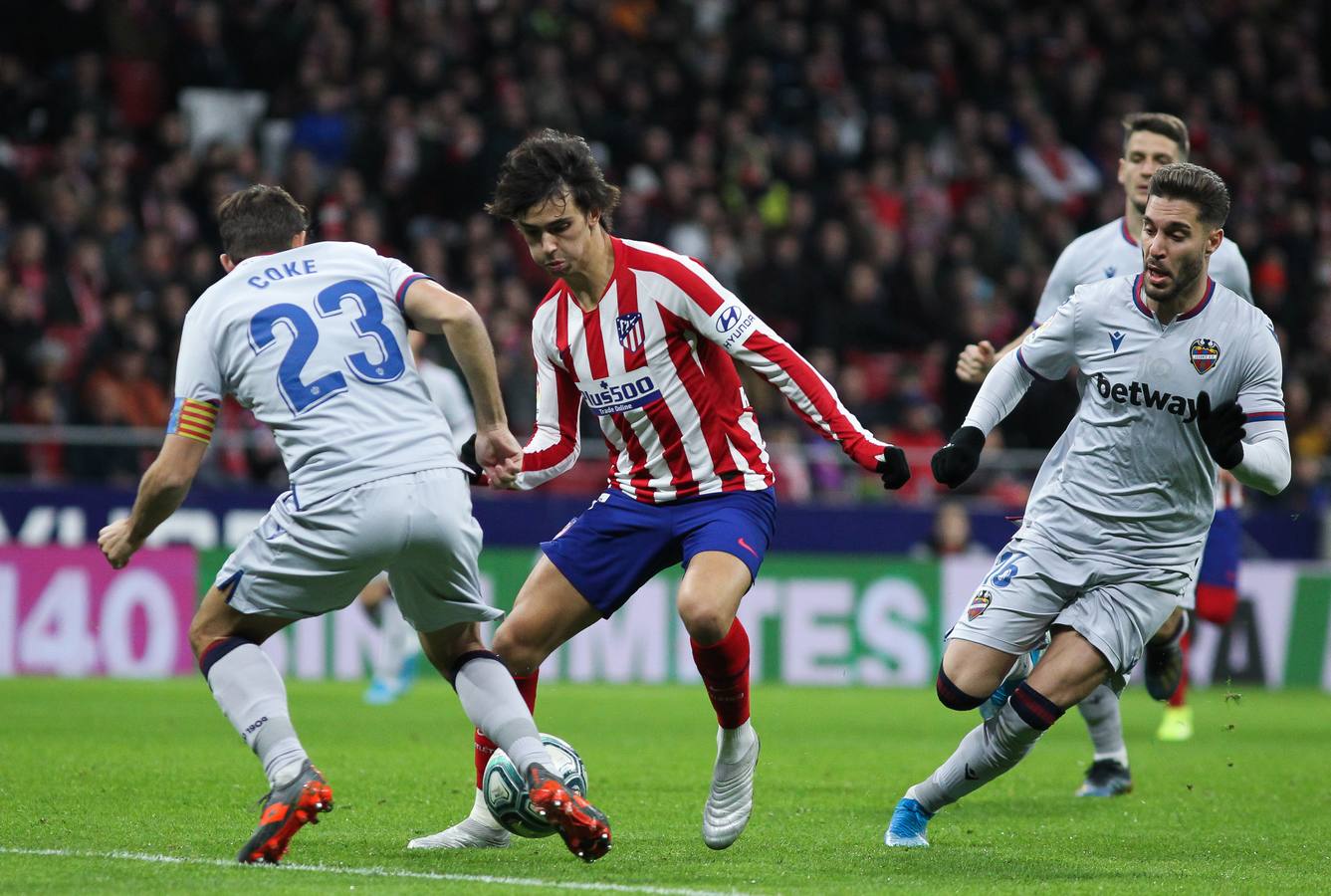 Las mejores imágenes del Atlético de Madrid-Levante UD.