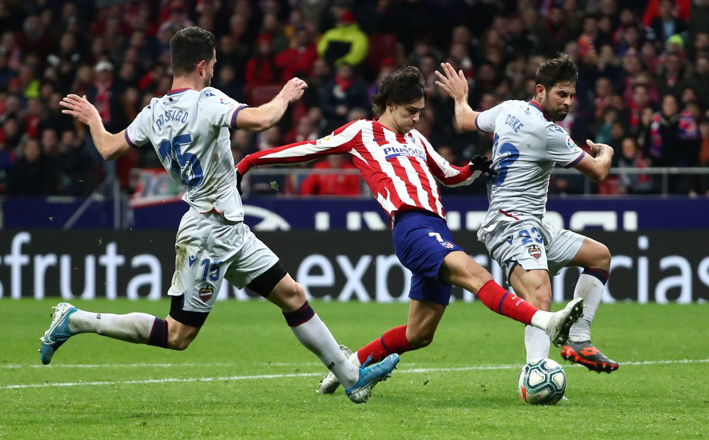 Las mejores imágenes del Atlético de Madrid-Levante UD.