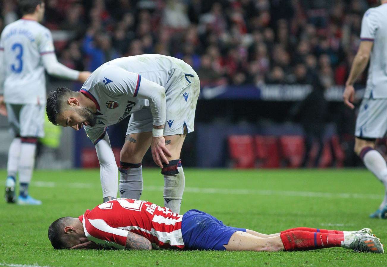 Las mejores imágenes del Atlético de Madrid-Levante UD.