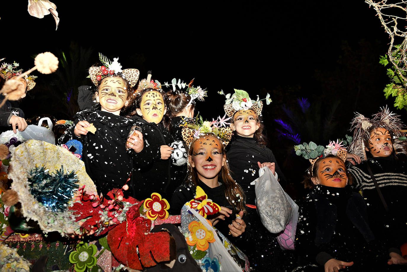 Cabalgata de los Reyes Magos en Valencia.