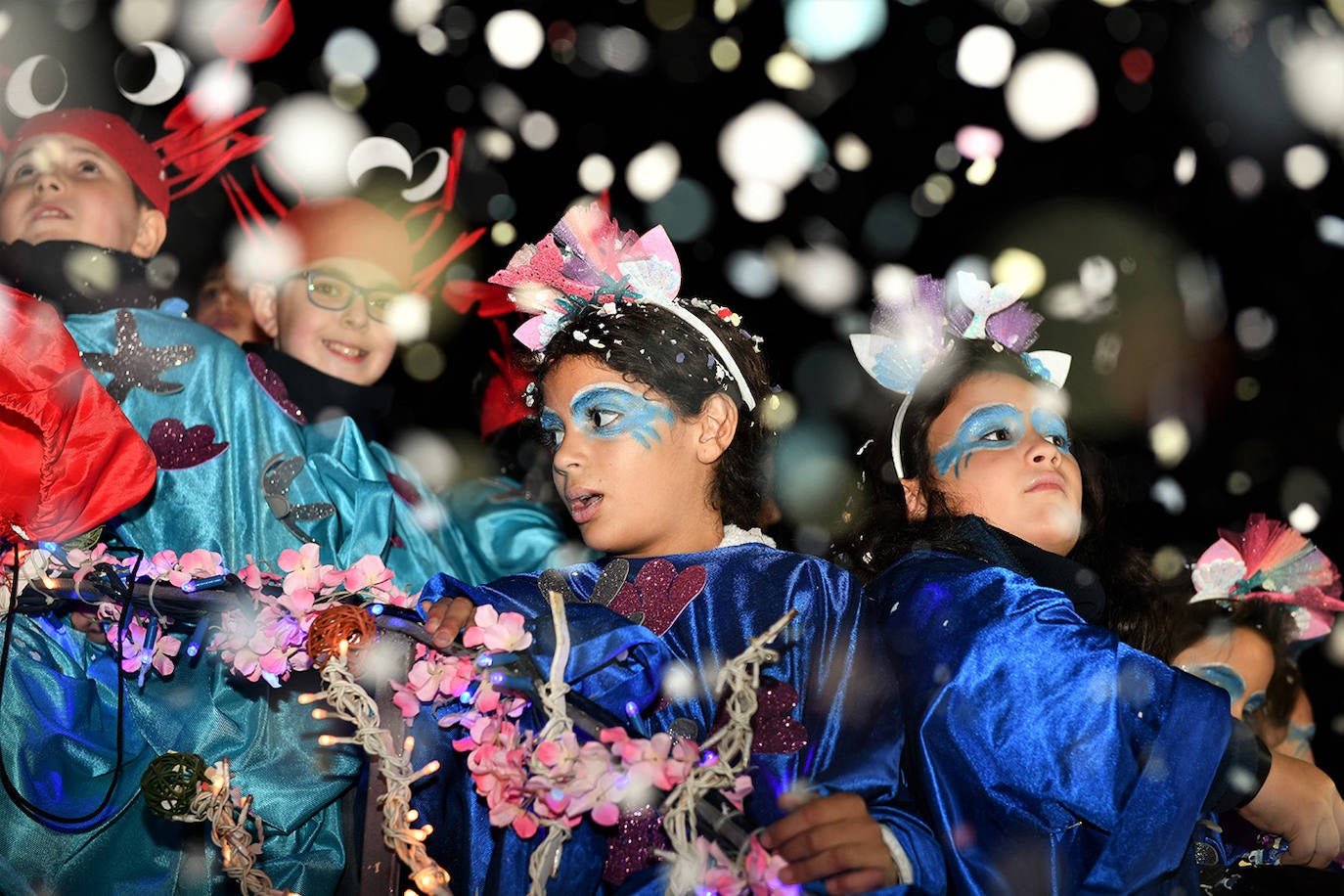 Cabalgata de los Reyes Magos en Valencia.