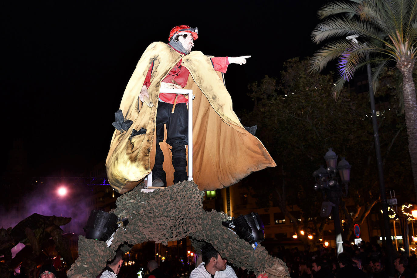 Cabalgata de los Reyes Magos en Valencia.