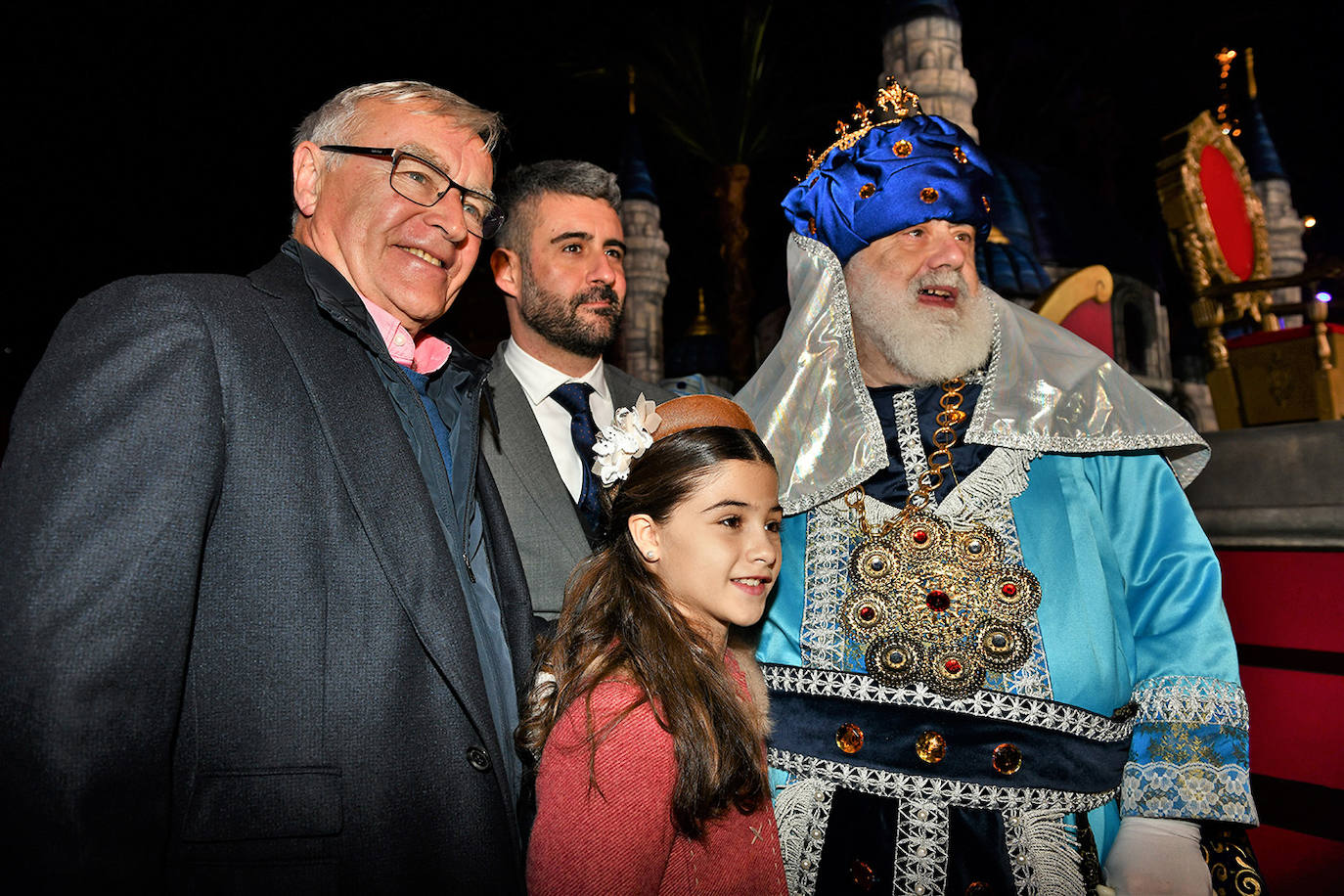 Cabalgata de los Reyes Magos en Valencia.