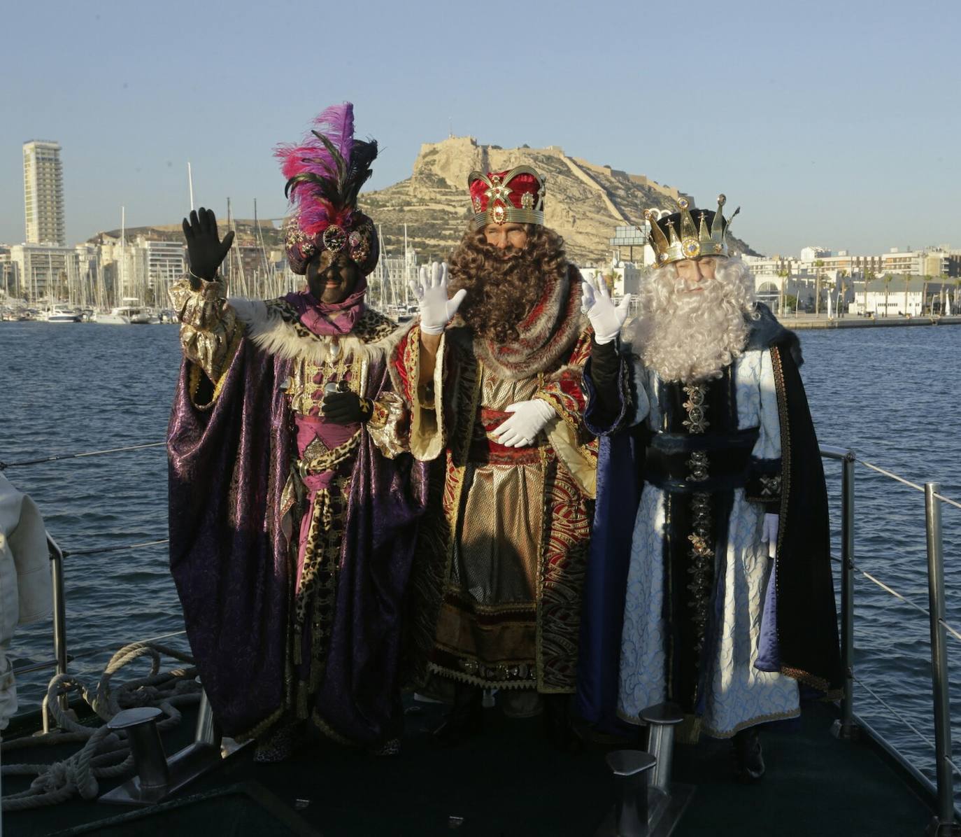 Cabalgata de Reyes en Alicante 2020.