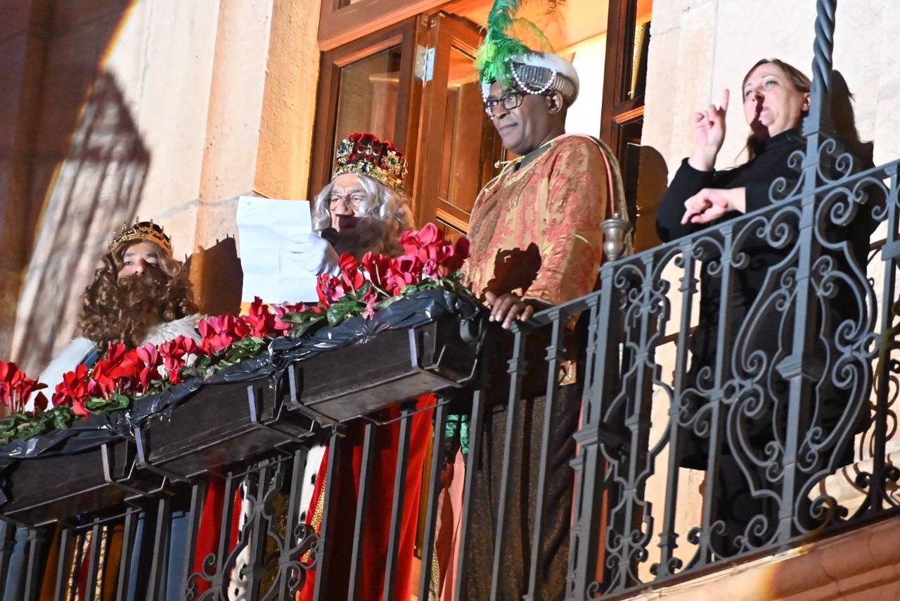 Cabalgata de Reyes en Castellón 2020.