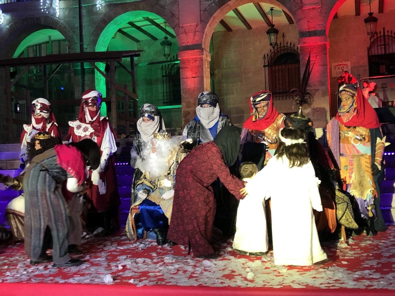 Cabalgata de Reyes en Dénia 2020.