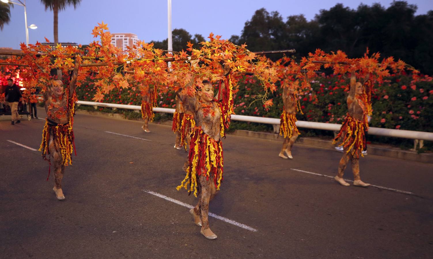 Cabalgata de los Reyes Magos en Valencia.