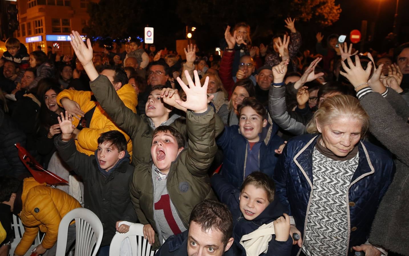 Cabalgata de los Reyes Magos en Valencia.