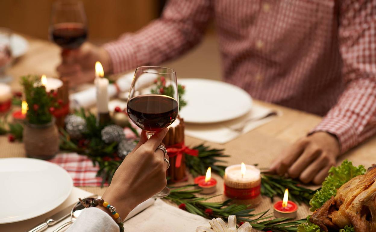 Una mesa de Navidad, en una imagen de archivo.