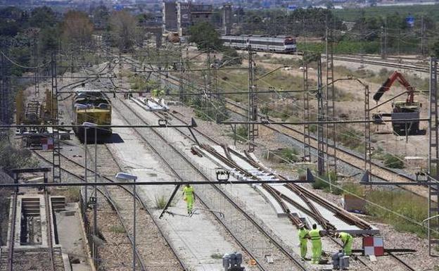 Obras del corredor.