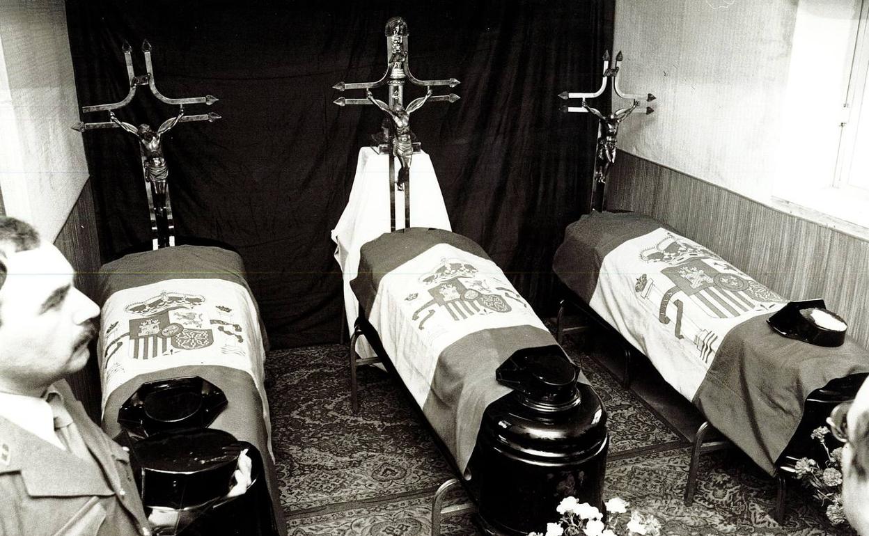 En recuerdo a los tres guardias civiles de Moncada asesinados en Godella