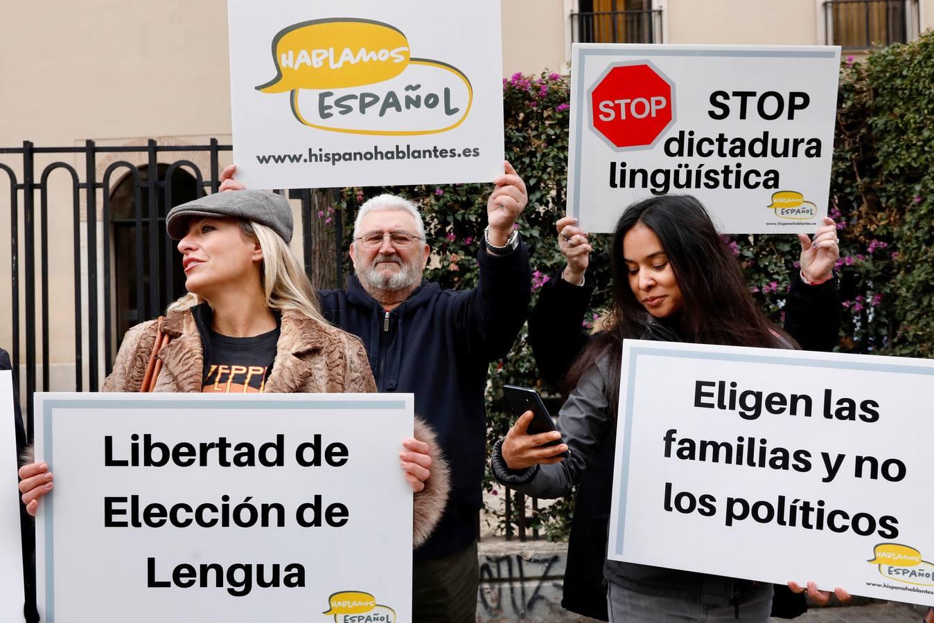 Protestas en Valencia.