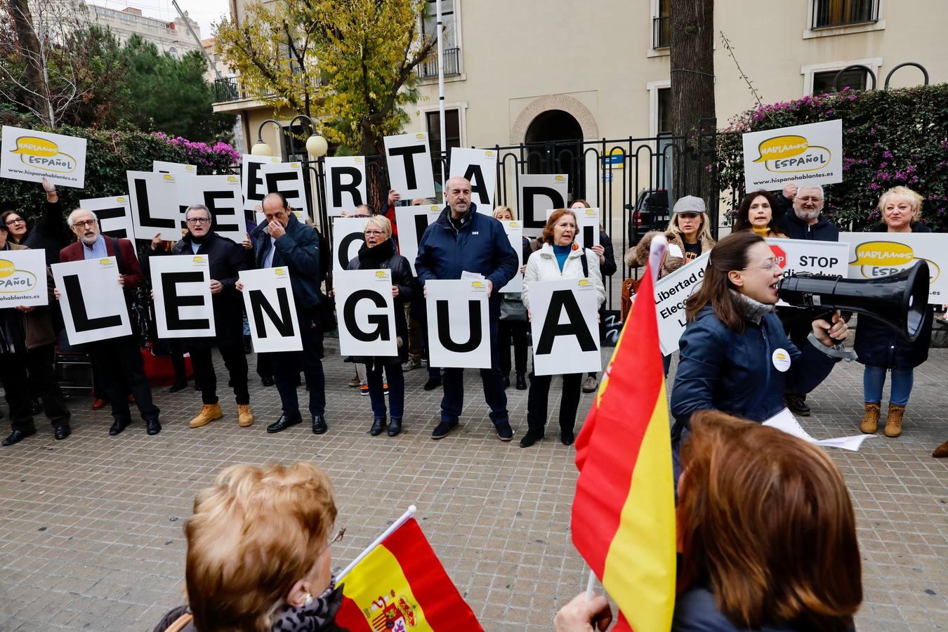 Protestas en Valencia.