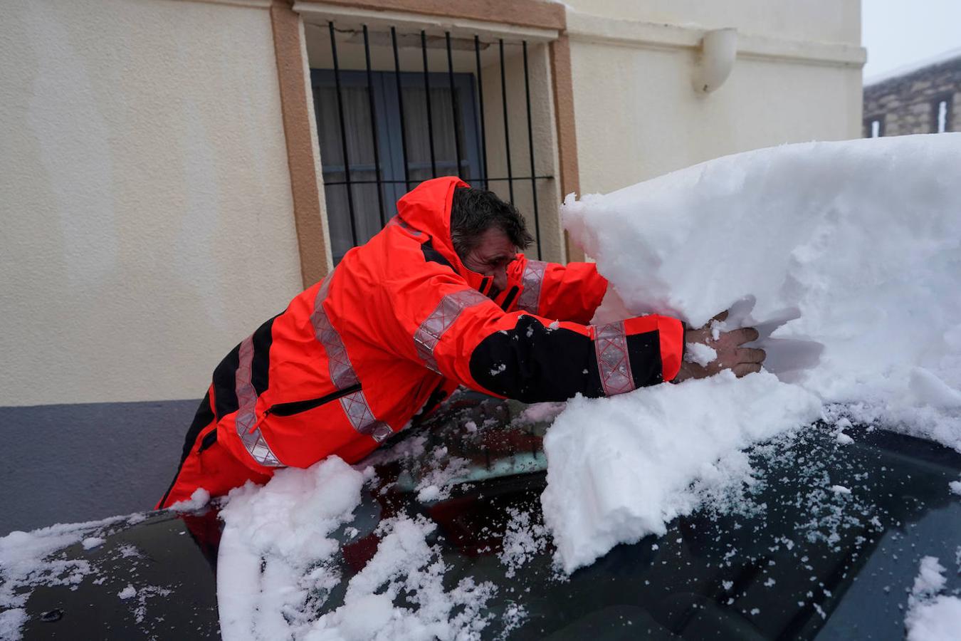 Nevadas en Morella.