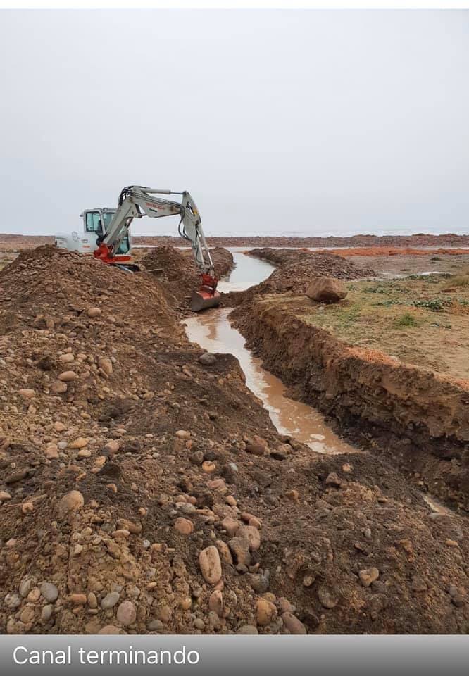 Daños del temporal en Puçol