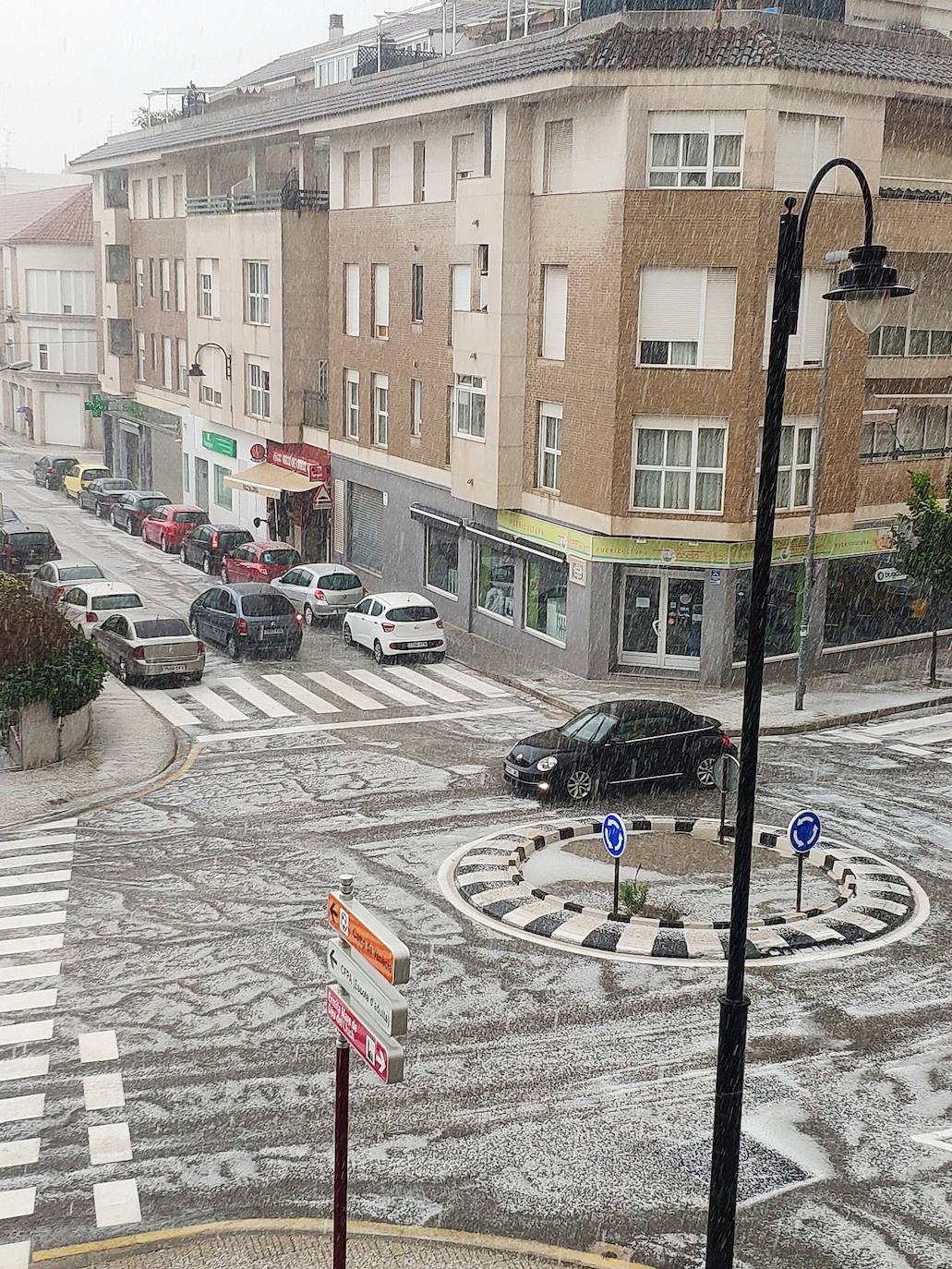 Granizo en Alzira