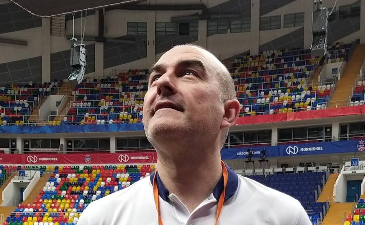 Jaume Ponsarnau, entrenador del Valencia Basket. 