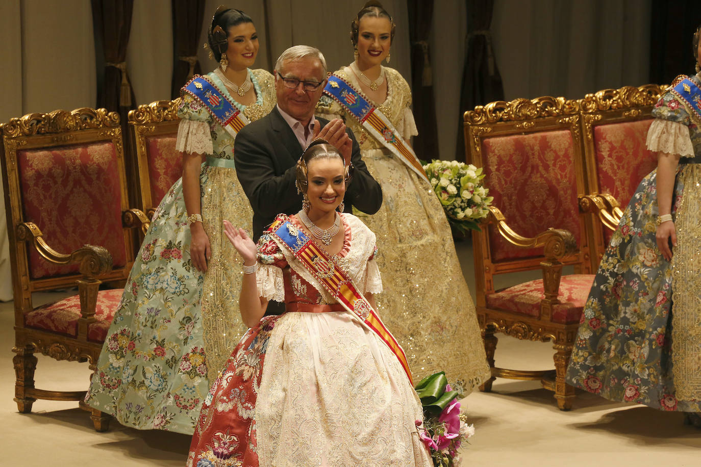 Exaltación de la fallera mayor de Valencia 2020: Consuelo Llobel. 