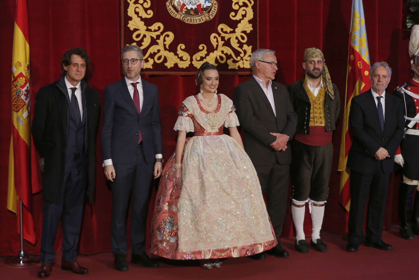 Exaltación de la fallera mayor de Valencia 2020: Consuelo Llobel. 