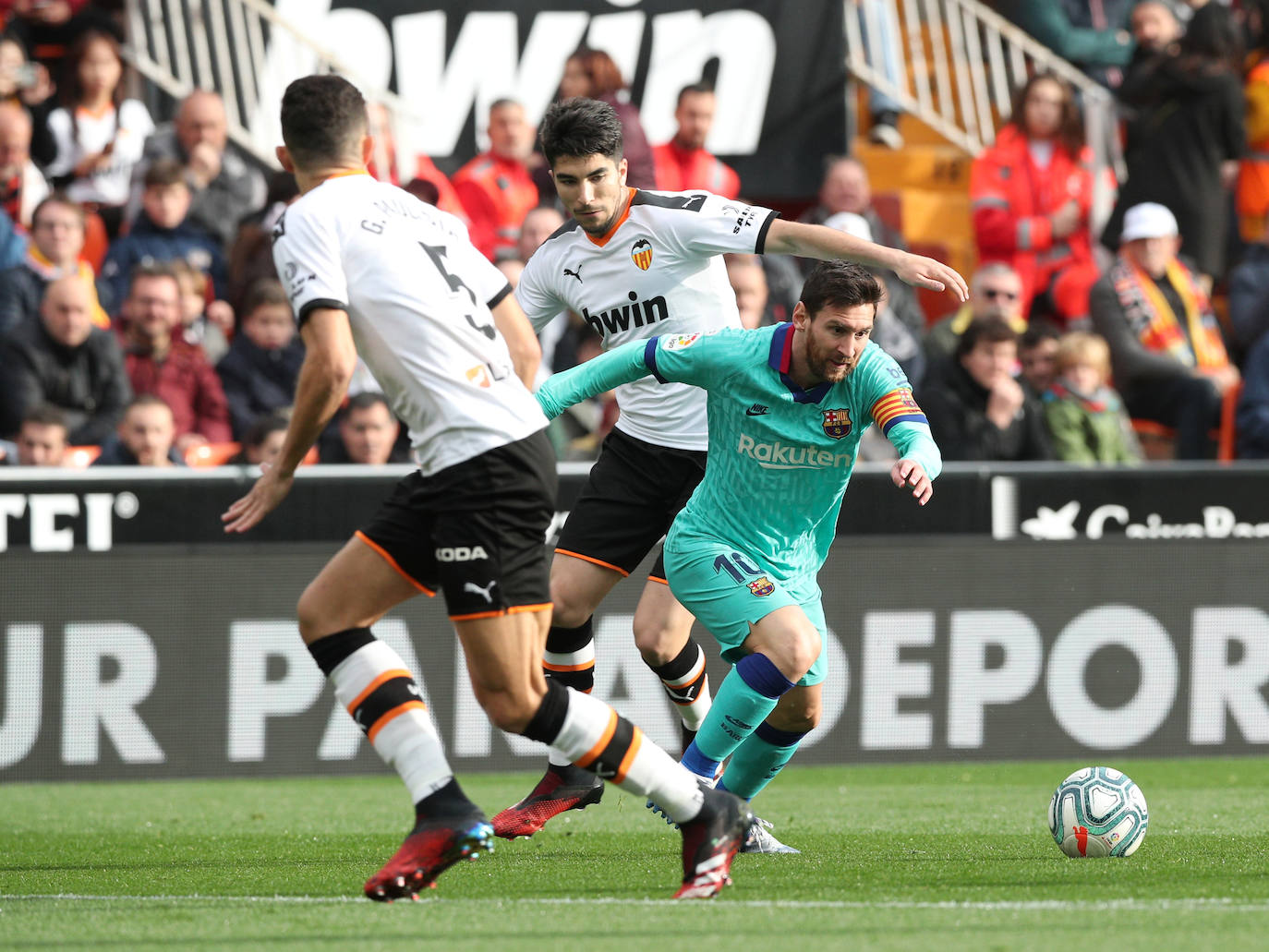 Las mejores imágenes del Valencia -Barcelona. 