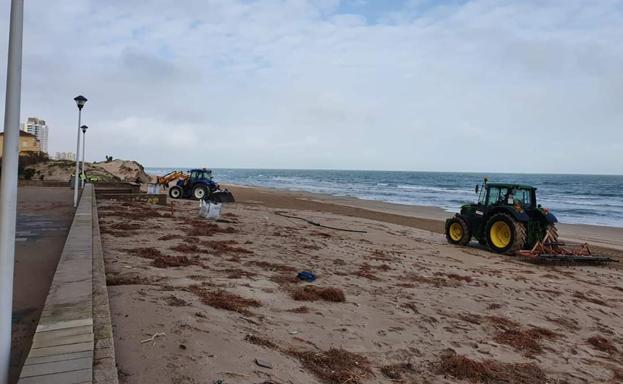 Sueca limpia sus playas y restablece las infraestructuras básicas 