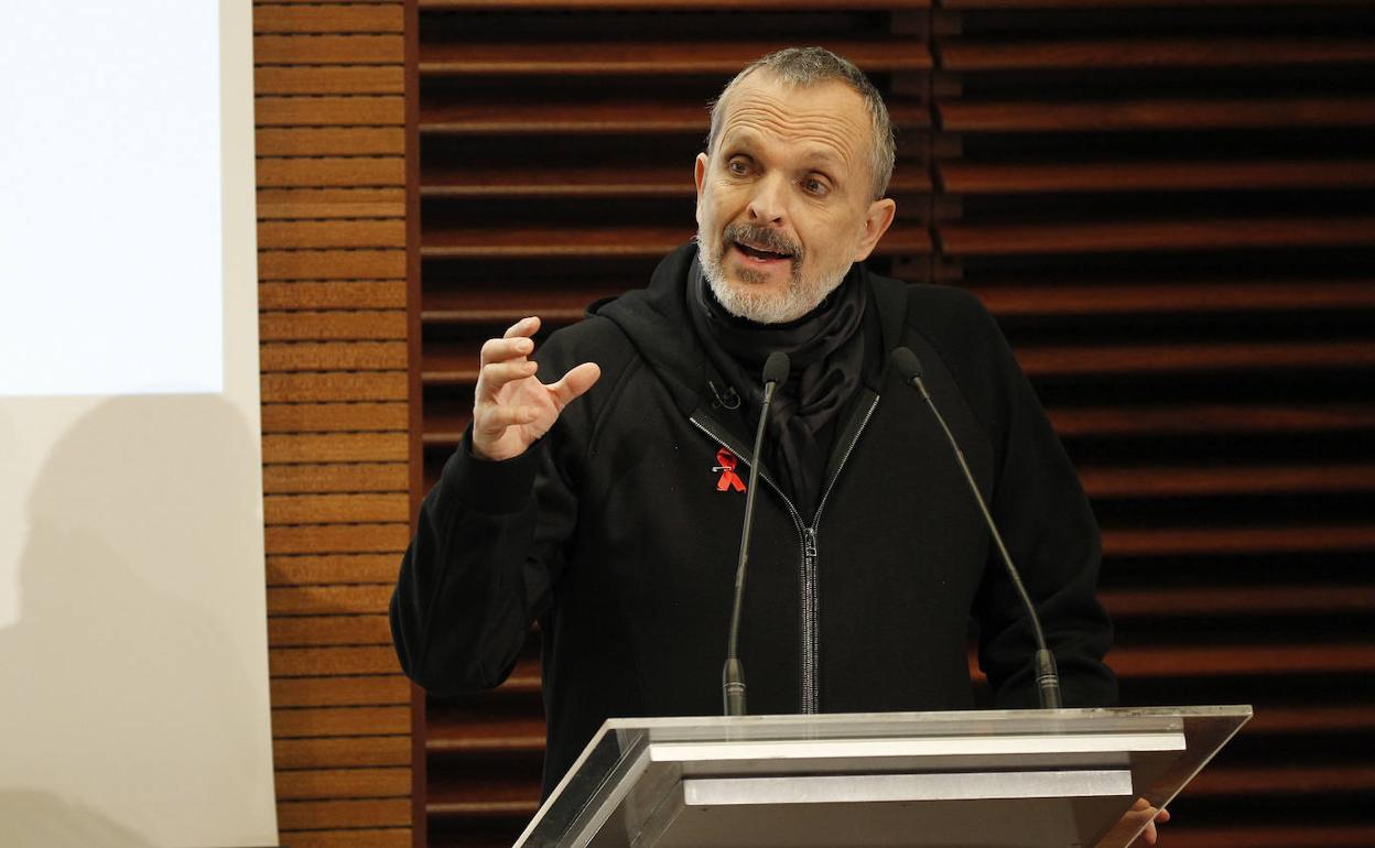 Miguel Bosé, en una imagen de archivo.