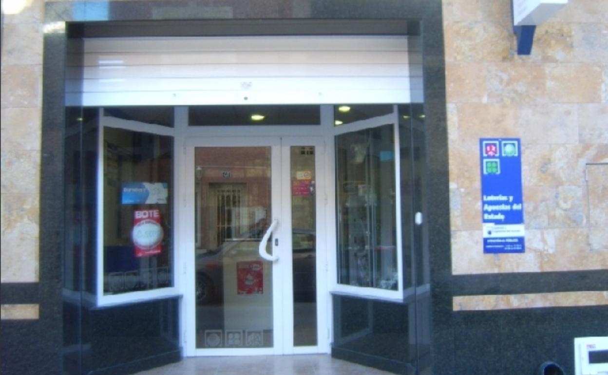 Administración de Cox que validó el boleto ganador.