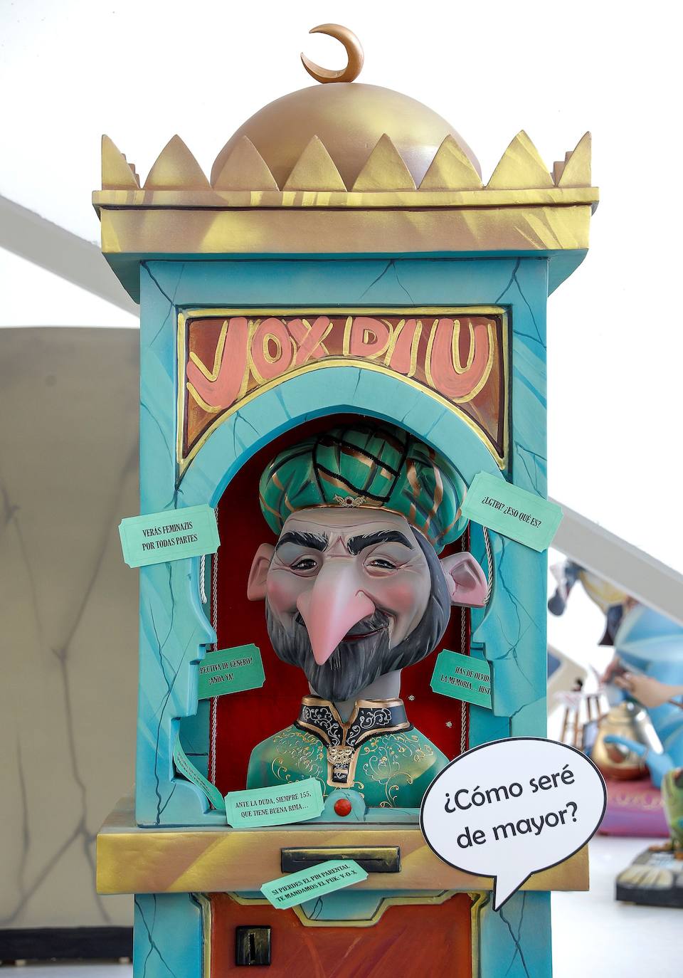 Exposición del ninot de las Fallas 2020.