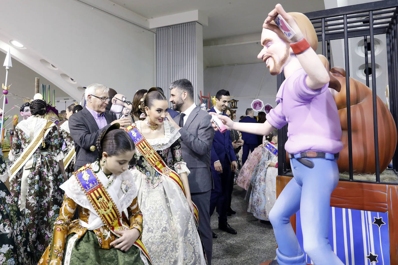 Exposición del ninot de las Fallas 2020.