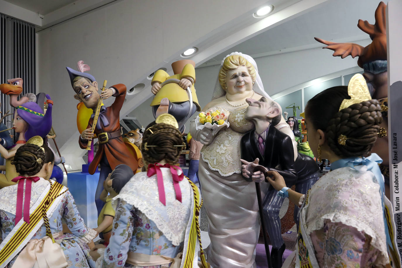 Exposición del ninot de las Fallas 2020.