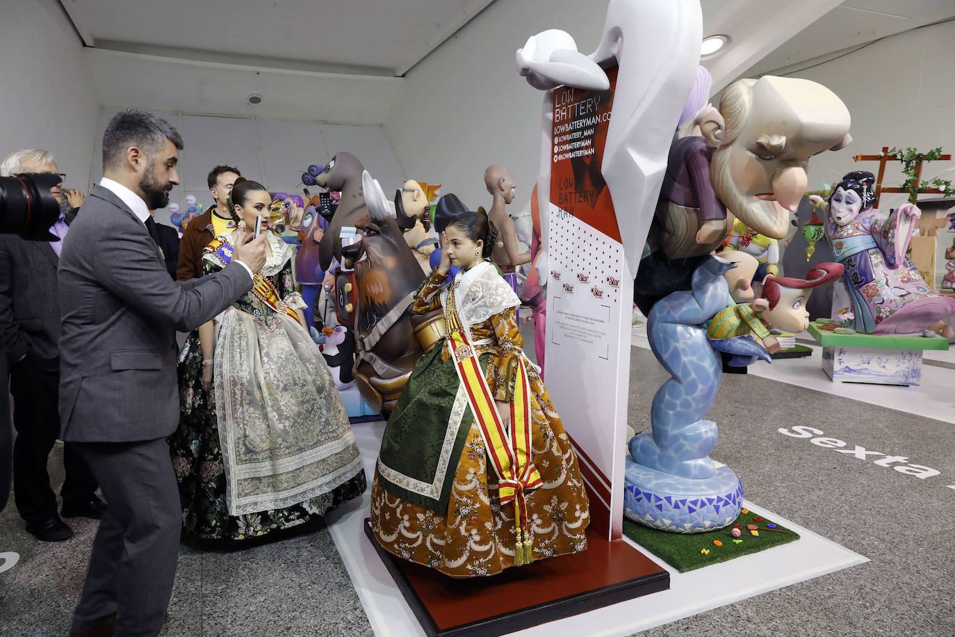 Exposición del ninot de las Fallas 2020.