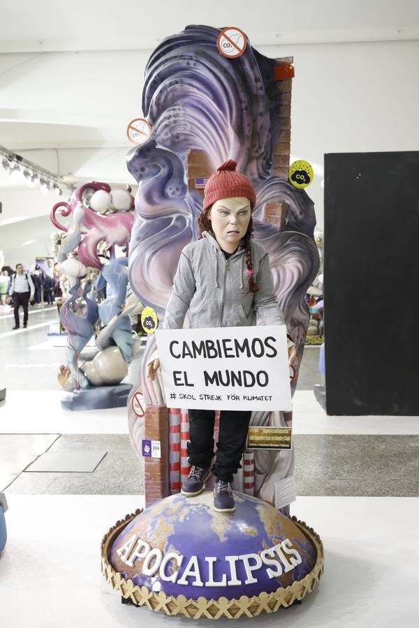 Exposición del ninot de las Fallas 2020.