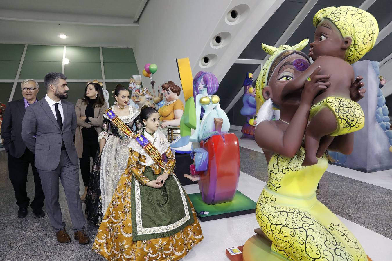 Exposición del ninot de las Fallas 2020.