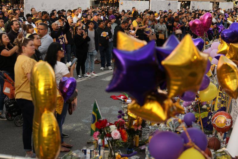 Fotos: El homenaje de los Lakers a Kobe Bryant: nunca se había visto nada igual